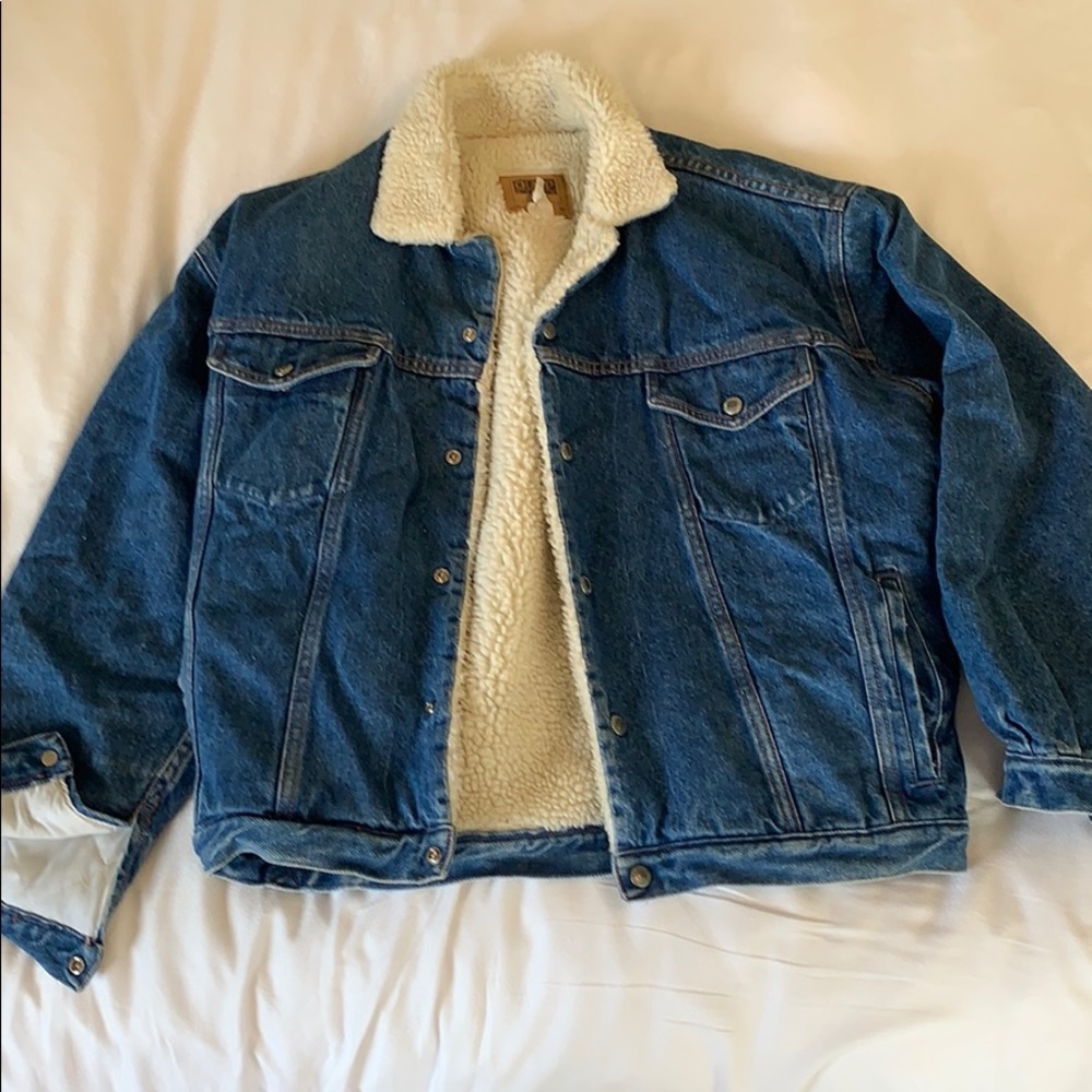 Vintage Gap Sherpa denim Jacket